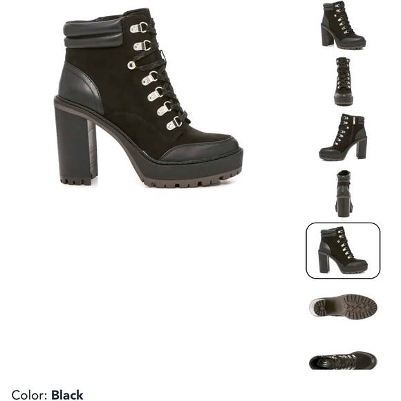 NIB J Lo Rigly boots black size 8.5 BRAND NEW! - Picture 1 of 8